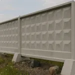 Элемент ограды железобетонный 1ПБ30.20 3000х160х2000мм Серия 3.017-3.1